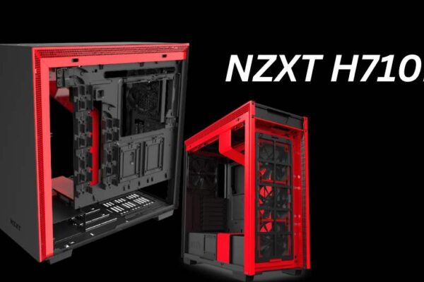 NZXT H710i: High-Performance Mid-Tower PC Case with Sleek Tempered Glass Design, and Smart RGB Integration for Gamers and Content Creators