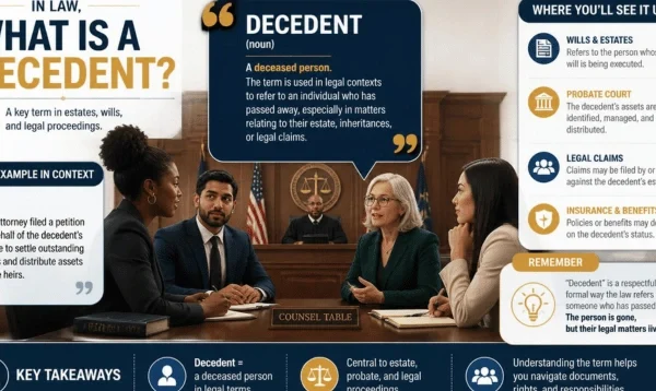 Decedent Meaning Explained: What the Legal Term Means for Estates, Wills, and Probate 