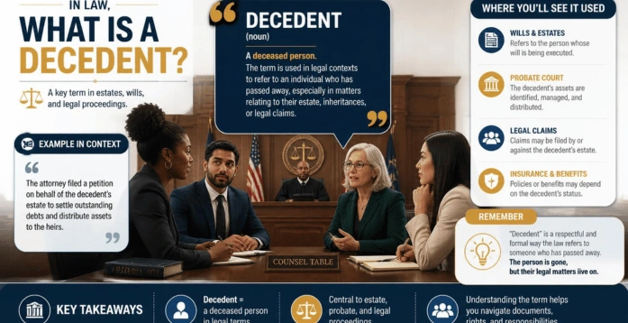Decedent Meaning Explained: What the Legal Term Means for Estates, Wills, and Probate 
