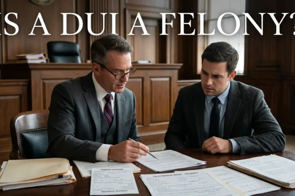Is a DUI a Felony? When Impaired Driving Becomes a Serious Criminal Charge: Penalty and Legal Consequences