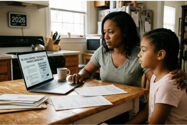 NC Child Support in 2026: How Payments Are Calculated, Changed, and Enforced