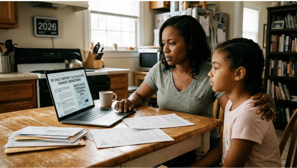 NC Child Support in 2026: How Payments Are Calculated, Changed, and Enforced