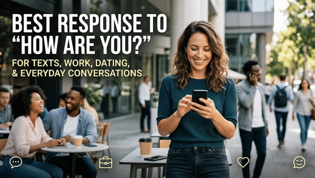 Best Response to How Are You for Texts, Work, Dating, and Everyday Conversations