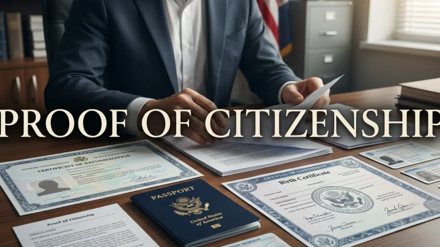 Proof of Citizenship in the U.S.: Complete Guide to Accepted Documents, Replacement Options, Verification Requirements, and What to Do If Your Proof Is Missing